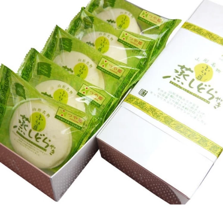 ふうき豆　蒸しどら焼き　5個入