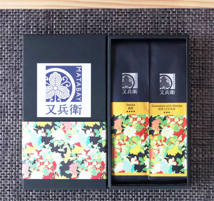 宇治煎茶&宇治抹茶入り玄米茶の2種ギフト