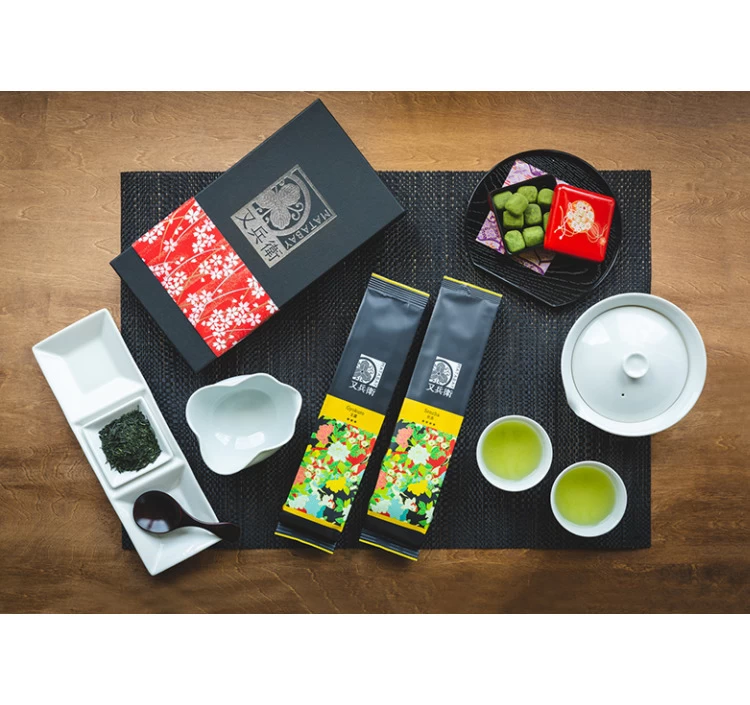宇治煎茶&宇治抹茶入り玄米茶の2種ギフト