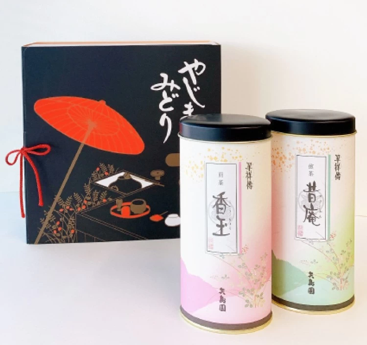 翠祥傳　煎茶香玉・煎茶昔庵　ギフトセット T-452
