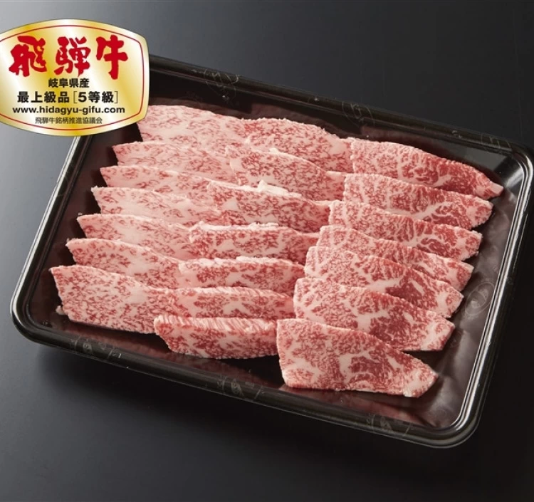 飛騨牛 ロース焼肉用 (5等級) 300g