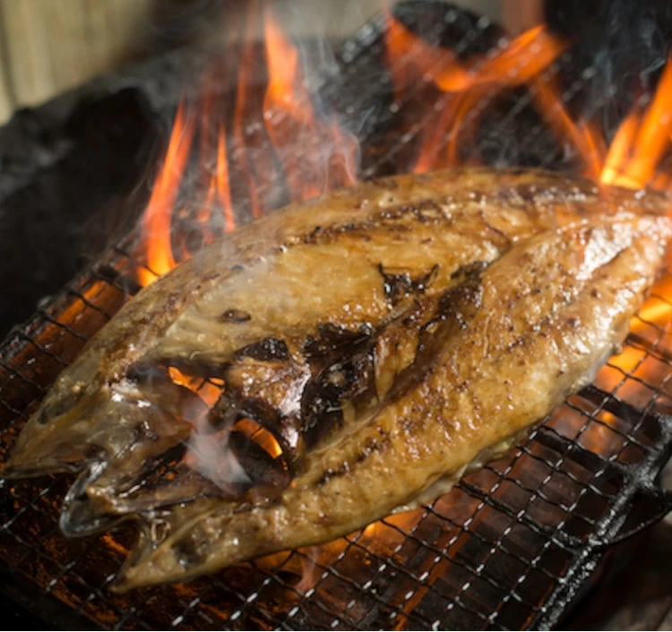 “レンチン” 灰干しサバ（２切れ）