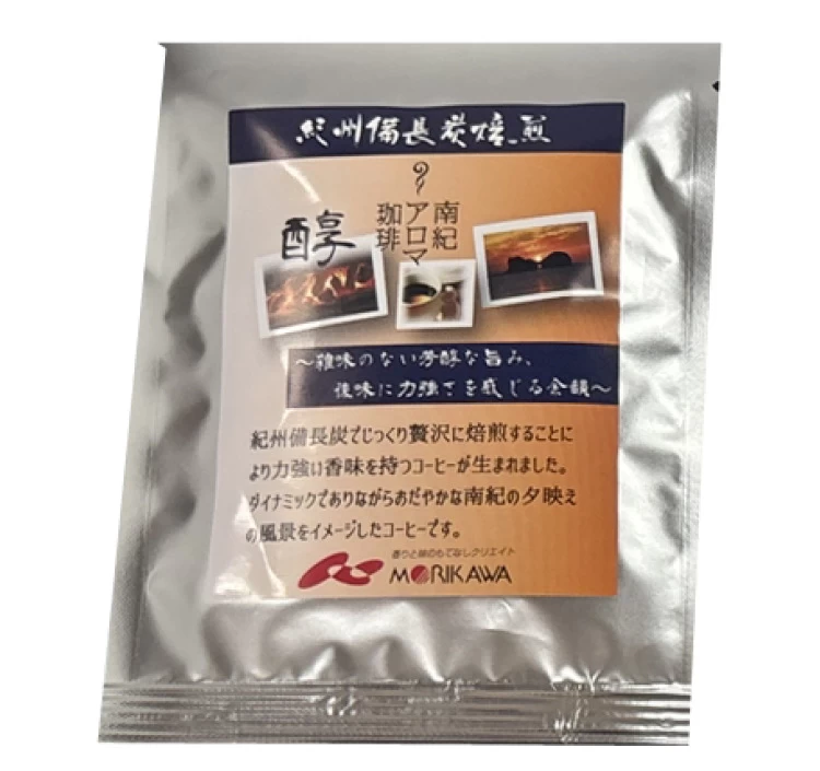 紀州備長炭炭火焙煎ドリップバッグコーヒー5種飲みくらべ10g30P入