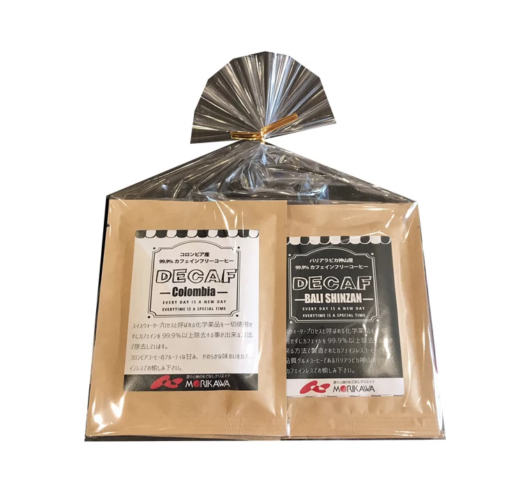デカフェ ドリップバッグコーヒーセット(コロンビア&アラビカ神山)10g×5P入