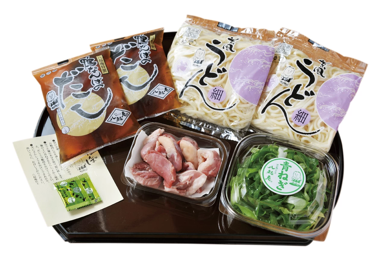 鴨なんば 4人前