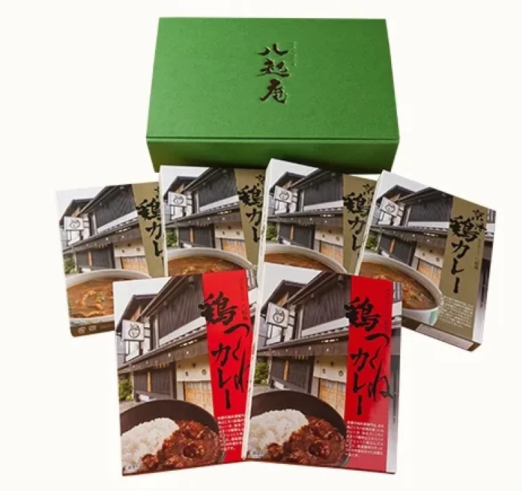 京風とりカレー4食入り、鶏つくねカレー2食入り