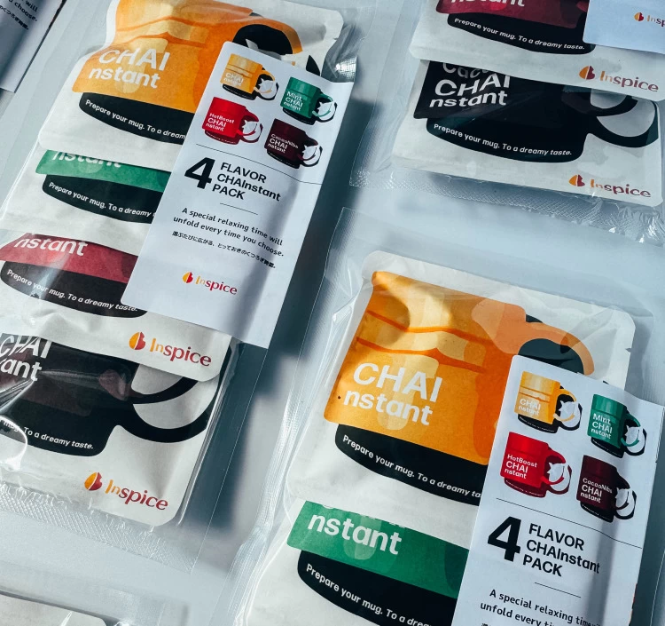 4 FLAVOR CHAInstant PACK「4フレーバー チャインスタント パック」