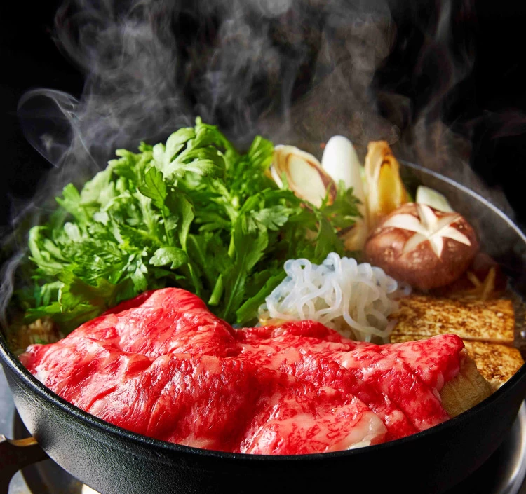 近江牛特選ロースすき焼き