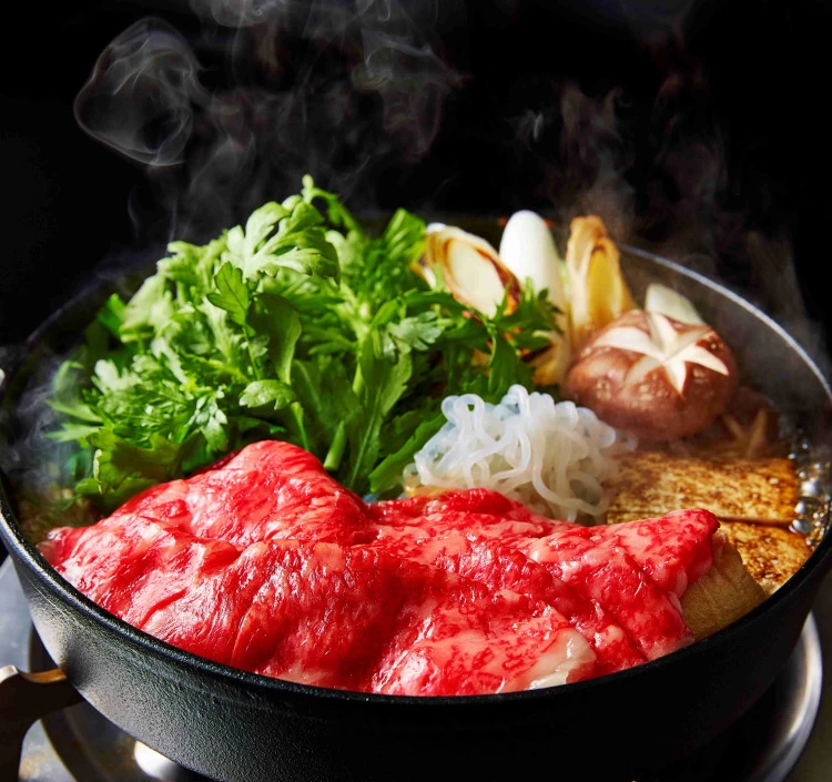 近江牛特選ロースすき焼き