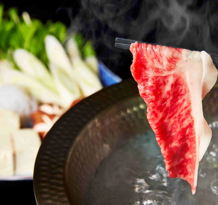 近江牛特選ロースすき焼き