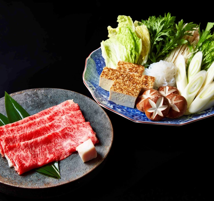 近江牛特選ロースすき焼き