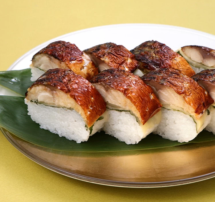 吟醸焼き鯖寿し
