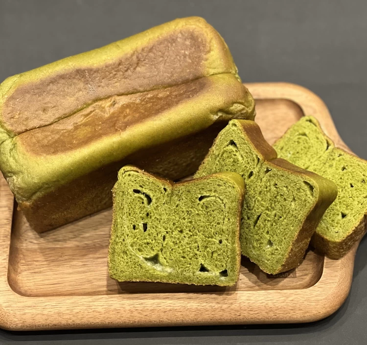 抹茶ラテ食パン