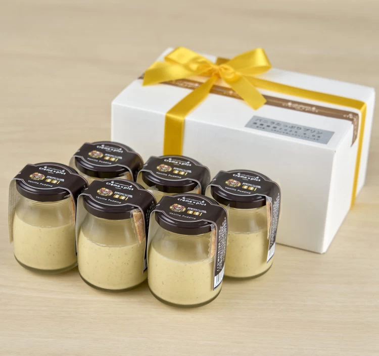 バニラたっぷりプリン6個入