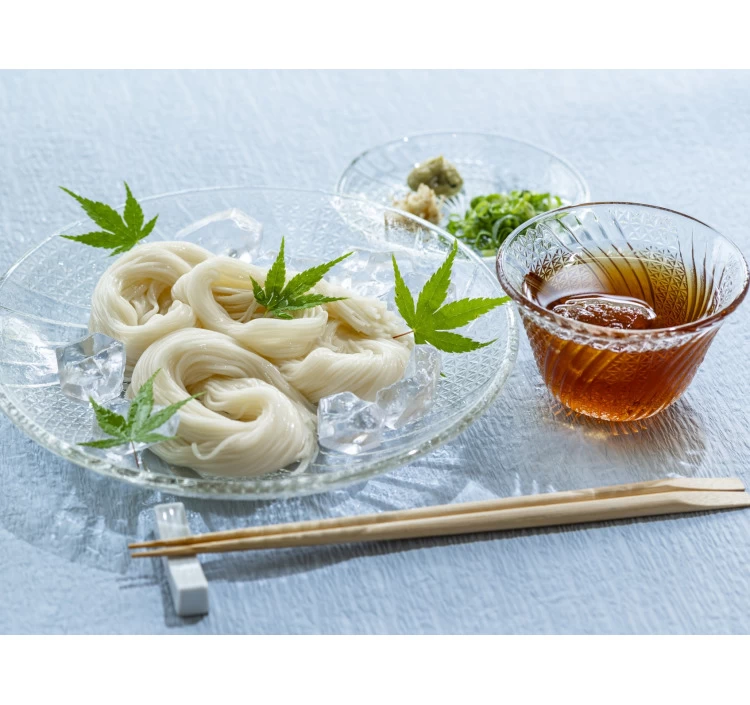 島の夢 手延べそうめん 緑金 800g〈香川県産小麦100％使用〉