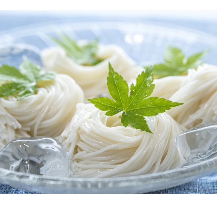 島の光 手延べそうめん 赤帯 1㎏　化粧箱入