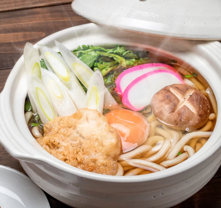 島の光 手延べ半生うどん　2kg 化粧箱入