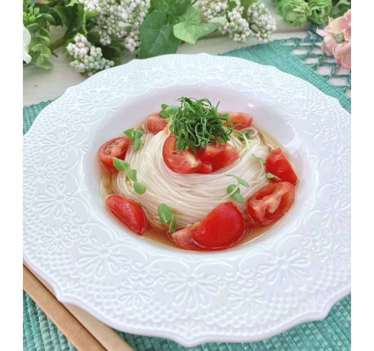 【メール便】島の雪 手延べそうめん 黒帯 250g×3袋