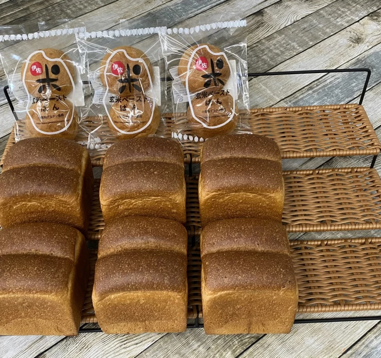 玄米ペースト食ぱん6斤まるぱん6個お試しシンプルぱんLセット