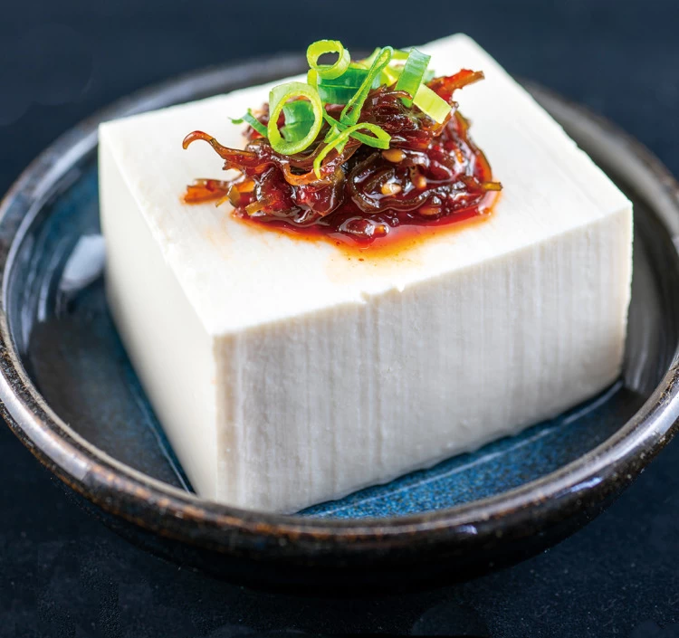 北海道産がごめ昆布のとろとろキムチ和え