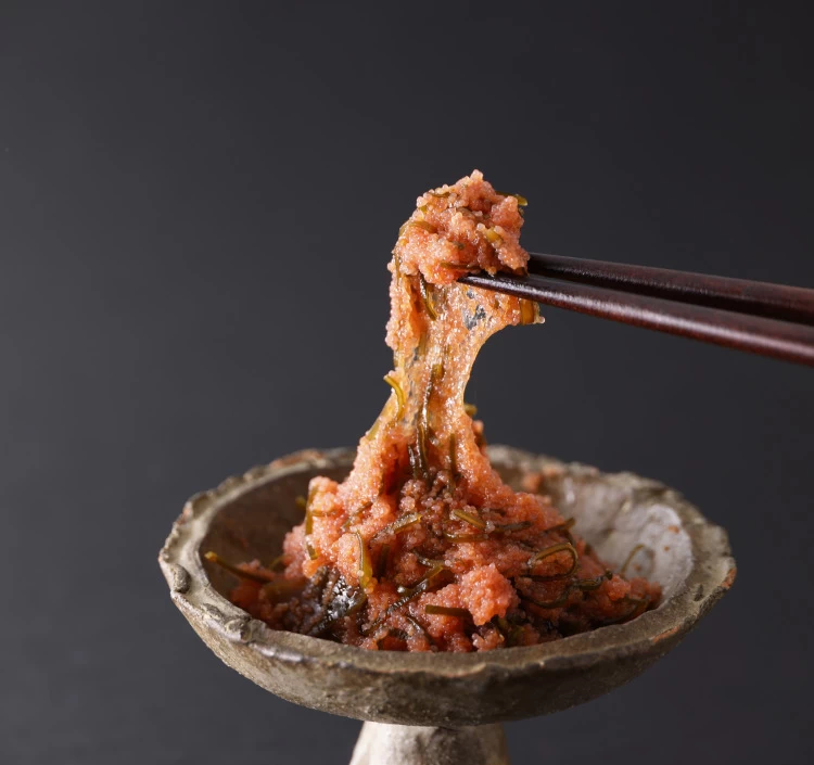 がごめ昆布入り　ほぐしめんたい