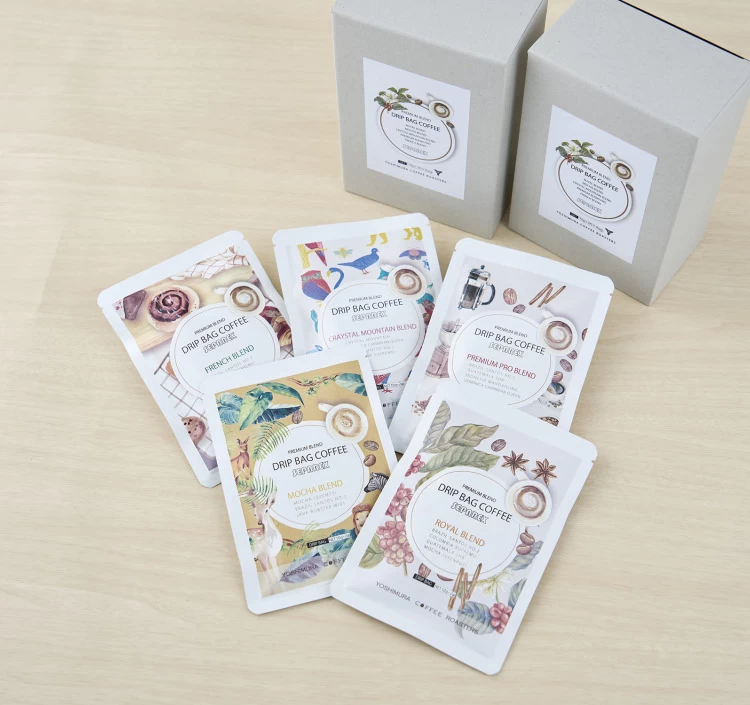 SEPAREX ドリップバッグコーヒー ブレンド5種入ボックス スリーブ2箱入