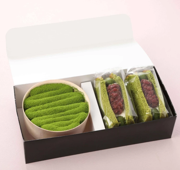 【送料無料】京の抹茶ティラミスチーズケーキと抹茶とあずきのドゥーブルシフォンセット