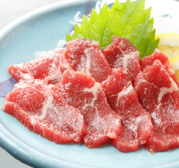 馬刺し 上赤身 約120g