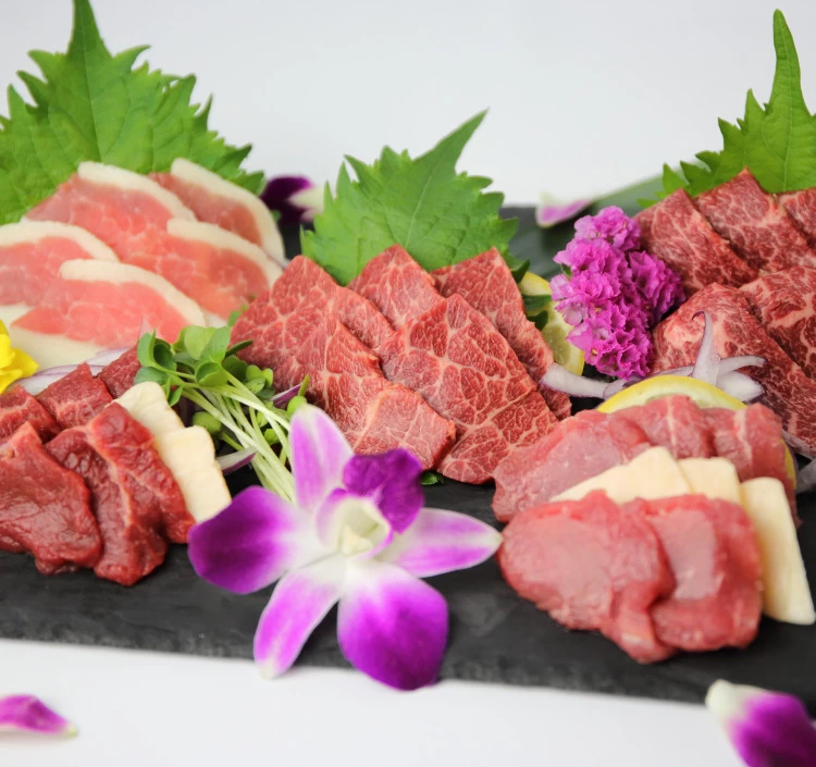 馬刺し　フルコース“食べ比べ”セット（６種・合計約1.5kg）