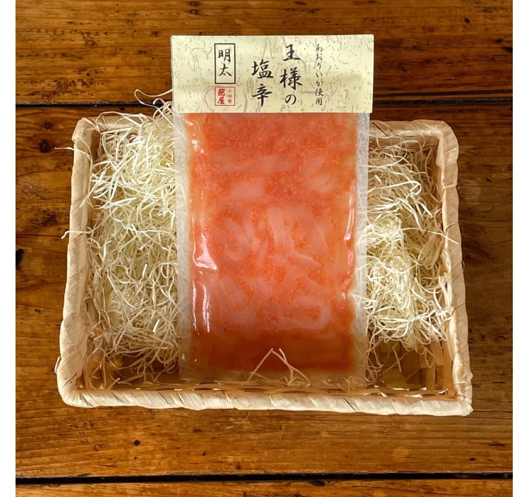 王様の塩辛 明太子風味【1パック 100g入】 【あおりいか使用】