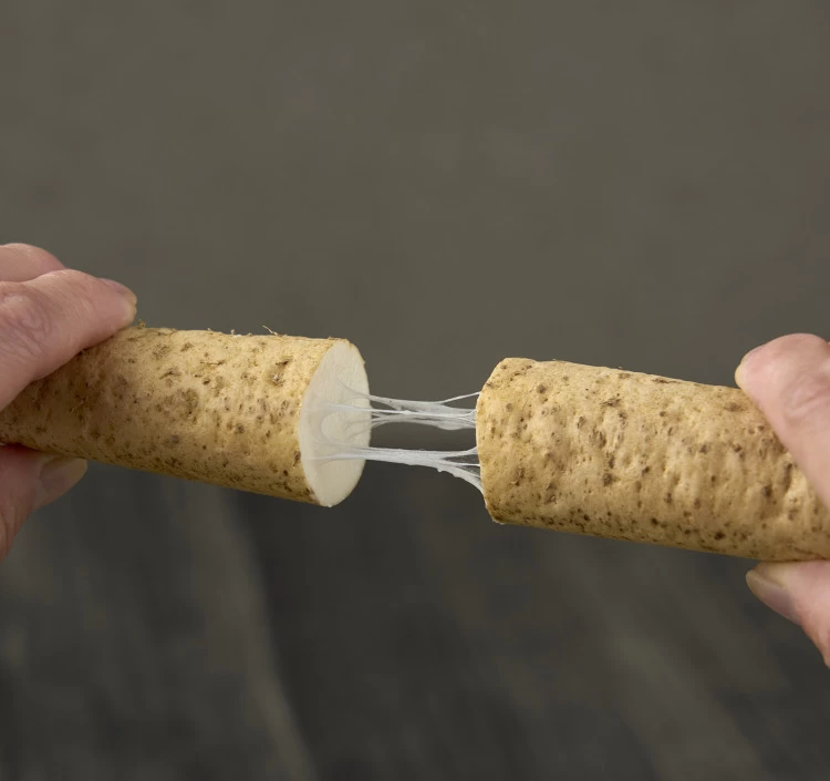 皮ごとすりおろせる自然薯真空パック