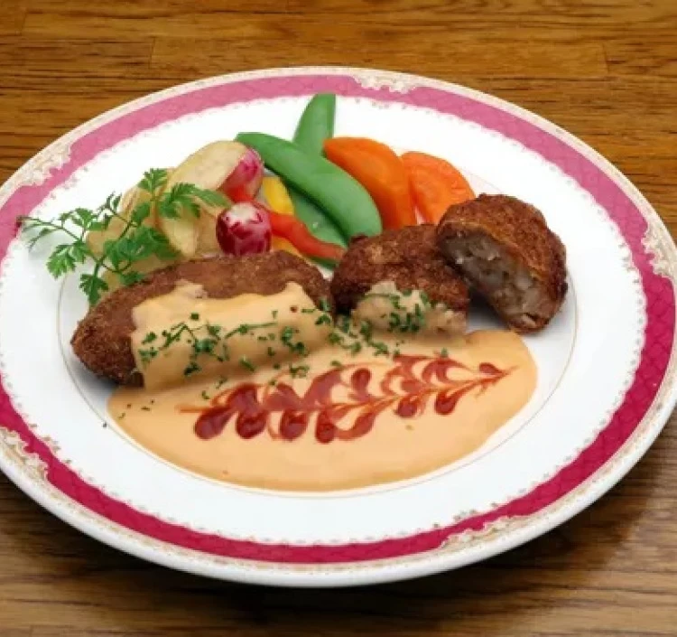 エビとホタテの合挽メンチ (90g×2 計180g)