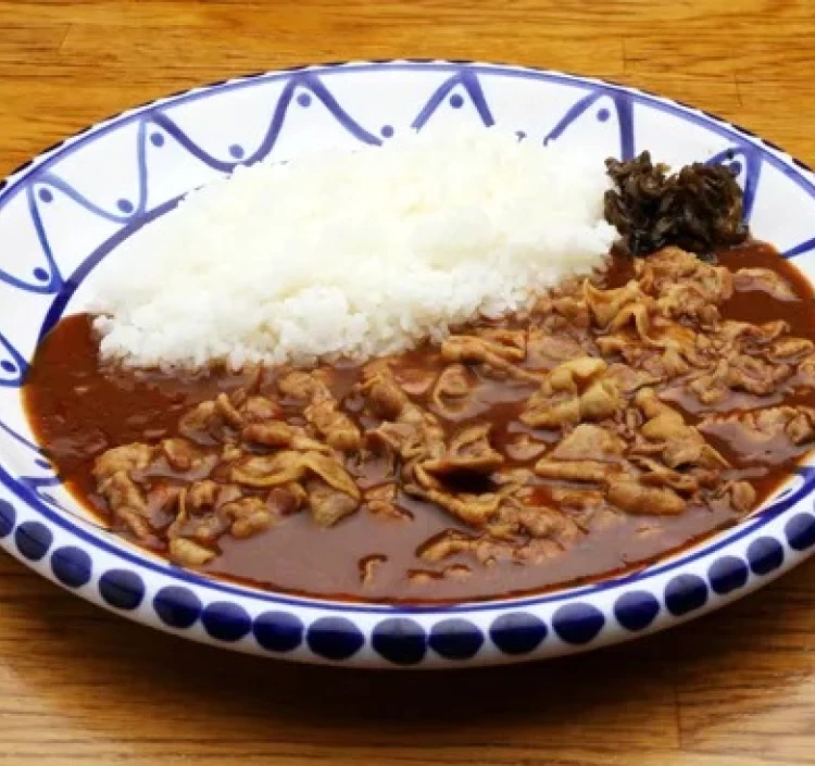 日光HIMITSU豚バラ肉100g入りえんや特製カレー(250g)