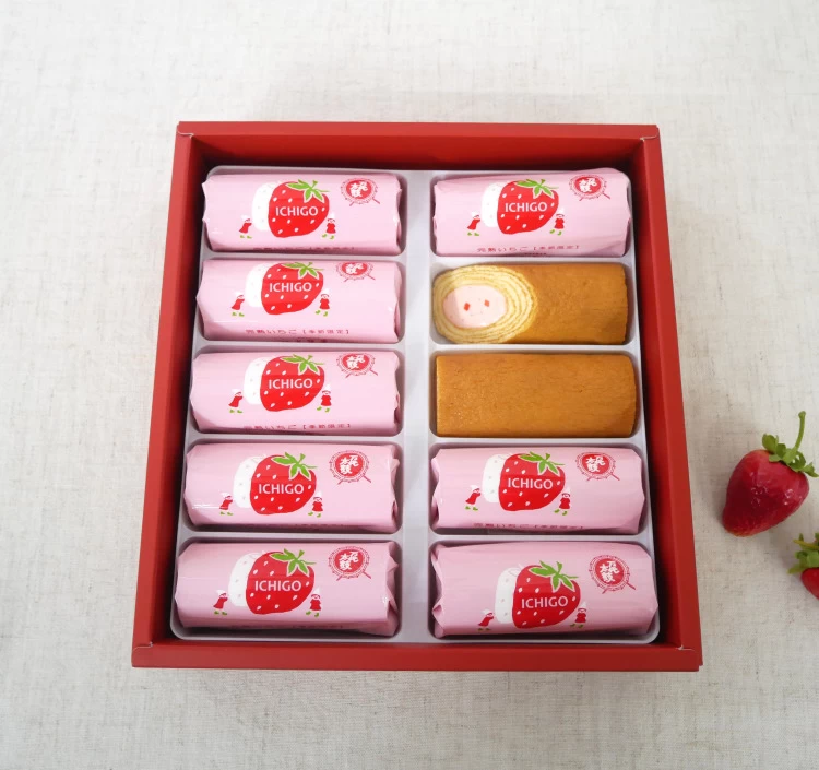 万代太鼓いちごクリーム10入