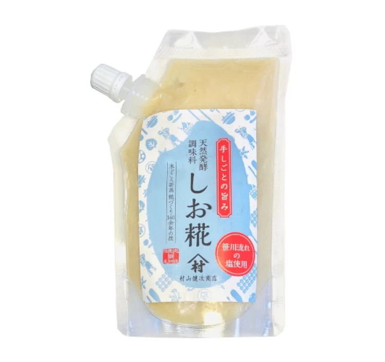 笹川流れの塩を使った　しお糀