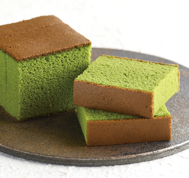 芳醇な抹茶の香りが広がります