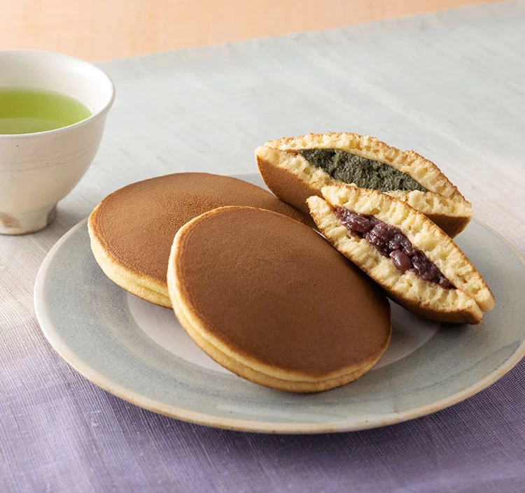 小豆・抹茶あんのどら焼き　味わいセット