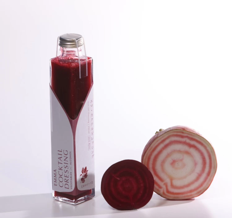 【新商品】エマ・カクテルドレッシング ギフトボックス ３種セット 京こかぶ、京ビーツ、京夏みかん