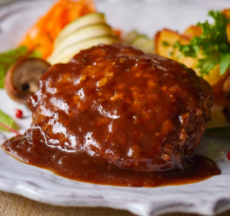 霧島黒豚煮込みハンバーグ(デミグラスソース)10個セット