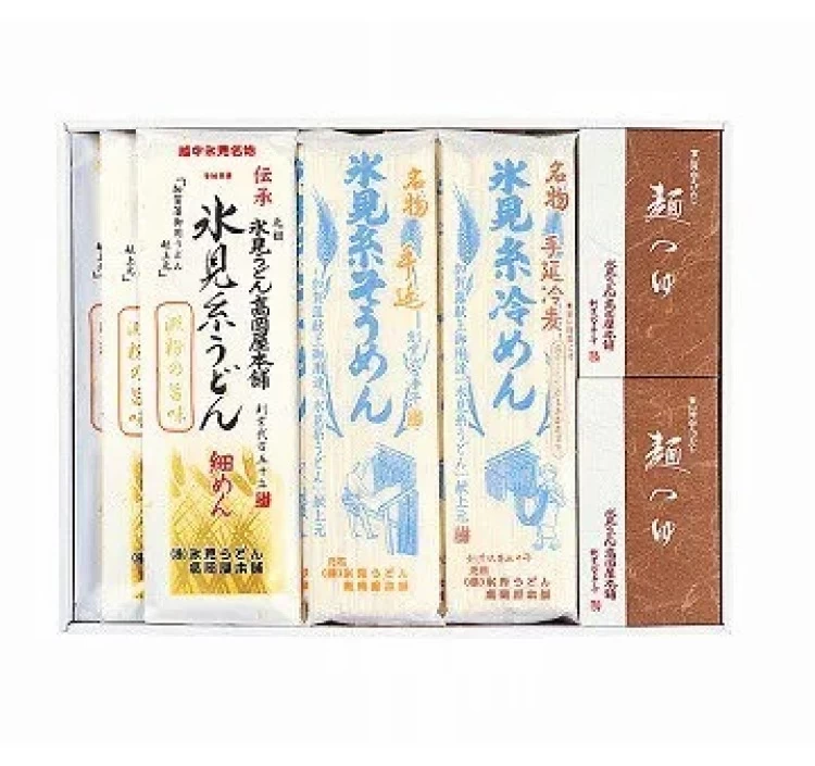 季の特選セット B-22　【贈答用 化粧箱入】 つゆ付