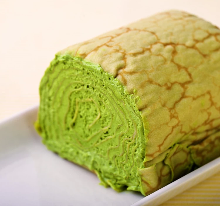 ミルクレープロール宇治抹茶