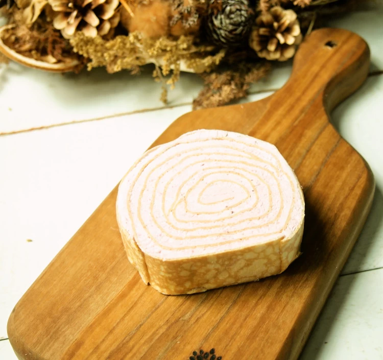 ミルクレープロールいちご