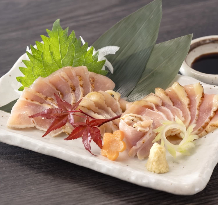 宮崎山地鶏 たたき堪能セット [ももたたき100g ＆ むねたたき150g]