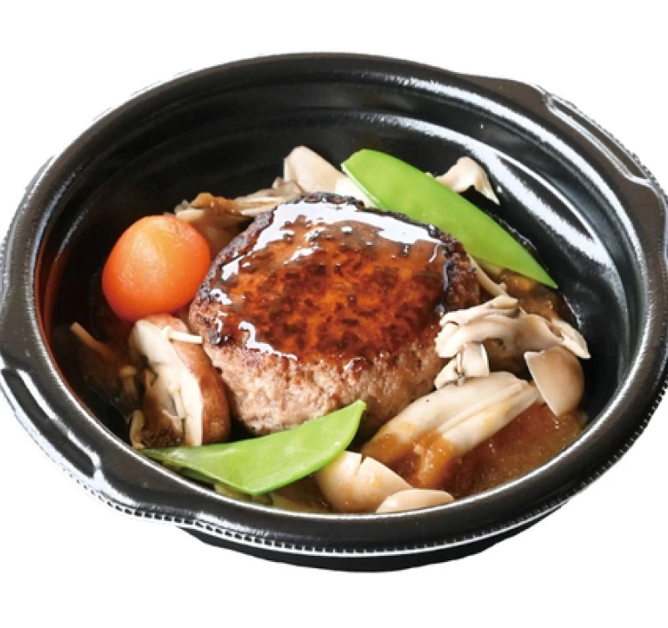 米沢牛 とろとろビーフシチュー&きのこ和風ハンバーグセット【レンジ調理】化粧箱入