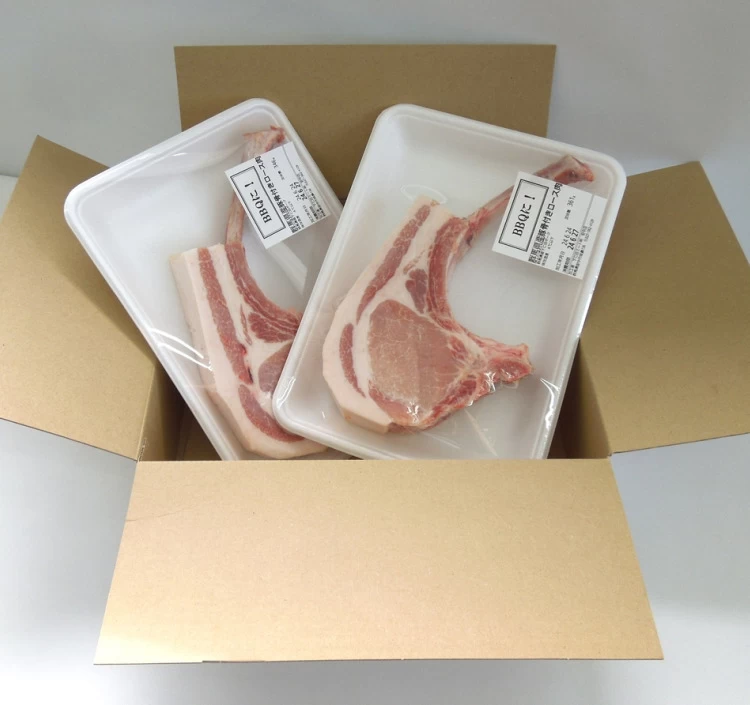 【クール冷蔵】豚骨付きロース2本