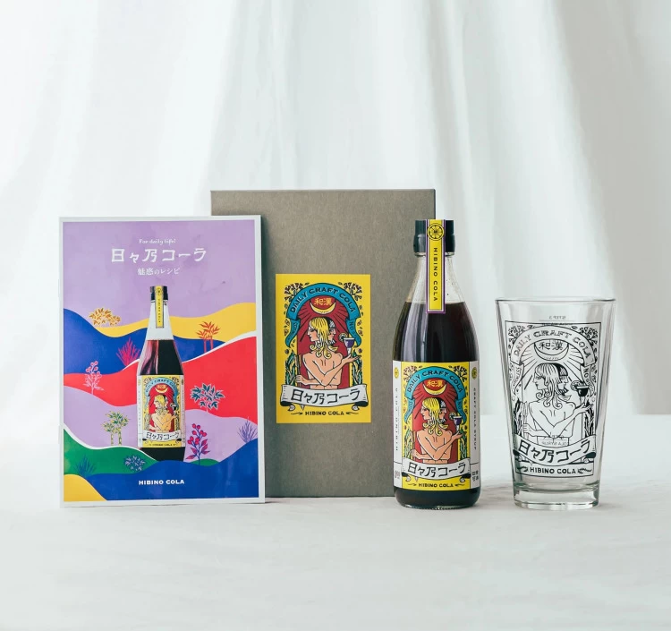 【ギフトBOX】日々乃コーラシロップ 360ml×1本 & BIGグラス