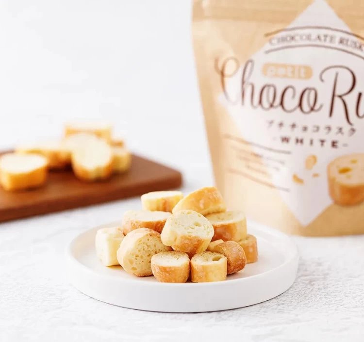 東京ファインフーズひとくちやわらかラスク ホワイトチョコ HW32 1ケース（32食）