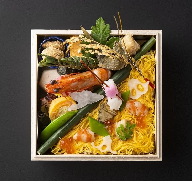 旬彩ちらし膳　～ちらし寿し一段重～