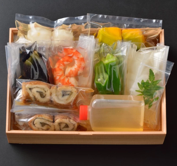 季節の炊合せ　～旬の味わい　4人前～