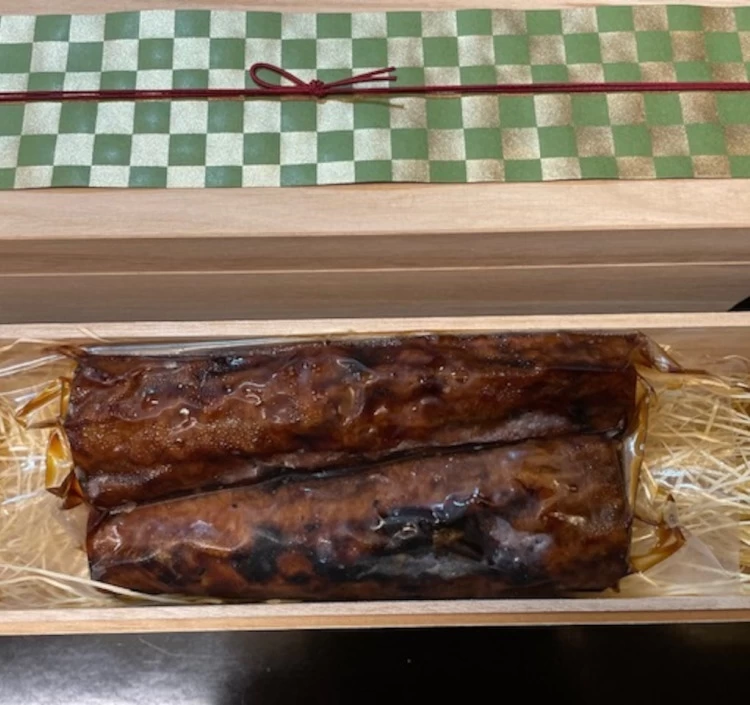 宇治丸【鰻】印籠煮 　伝統技法「身返し」仕上げ　　（鰻上身1本分）